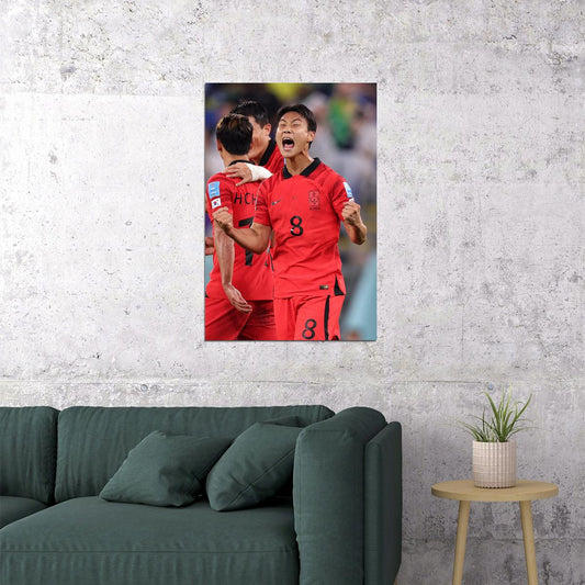 Paik Seung-ho South Korea National Team World Cup Poster Wall Art Print Home Wall Decor - xonomax