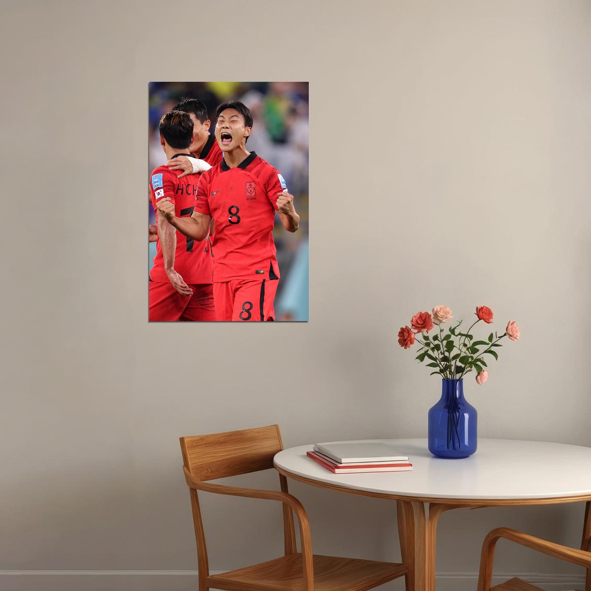 Paik Seung-ho South Korea National Team World Cup Poster Wall Art Print Home Wall Decor - xonomax