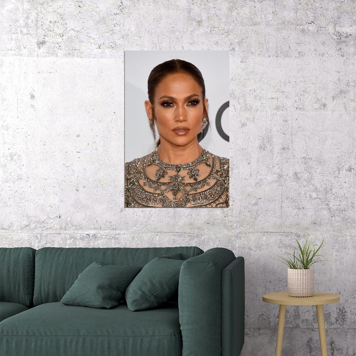 Jennifer Lopez Celebrity Singer Movie Actress Poster Wall Art Print Home Wall Decor