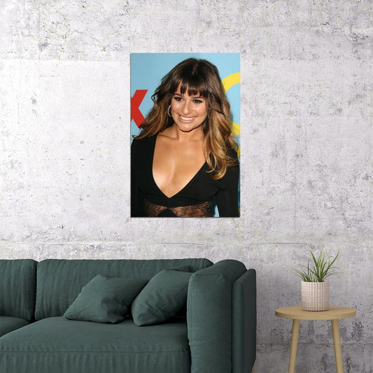 Lea Michele Celebrity Sexy Actress Singer Poster Wall Art Print Home Wall Decor - xonomax