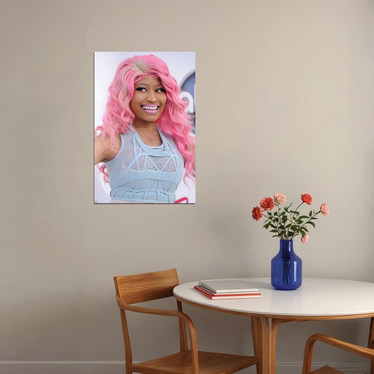 Nicki Minaj Celebrity Singer Rapper Artist Poster Wall Art Print Home Wall Decor - xonomax