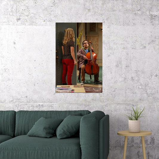 Kaley Cuoco Celebrity Tv Series Actress Artist Poster Wall Art Print Home Wall Decor - xonomax