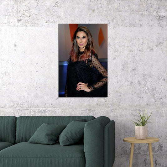 Melissa Satta Celebrity Tv Presenter Artist Star Poster Wall Art Print Home Wall Decor - xonomax