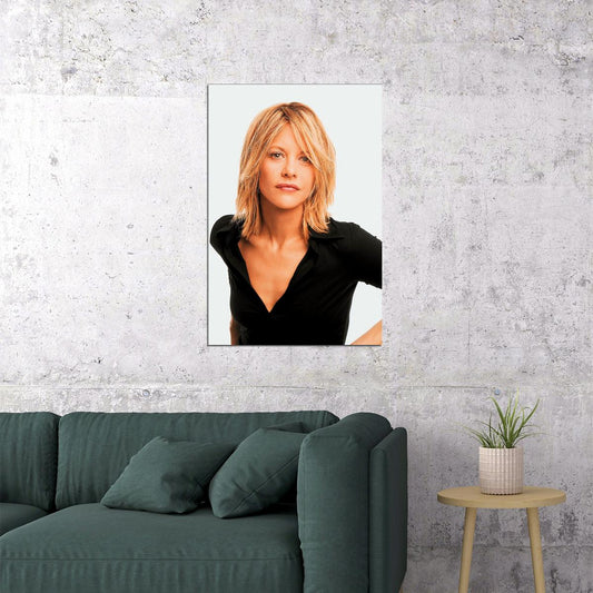 Meg Ryan Celebrity Cinema Actress Artist Idol Poster Wall Art Print Home Wall Decor - xonomax