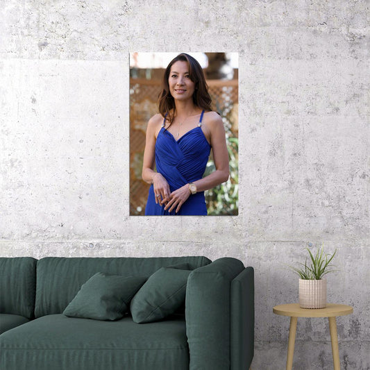 Michelle Yeoh Celebrity Cinema Actress Idol Poster Wall Art Print Home Wall Decor - xonomax