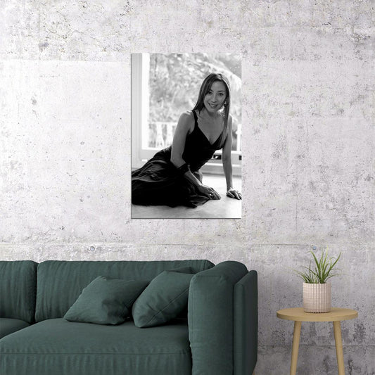 Michelle Yeoh Celebrity Cinema Actress Star Poster Wall Art Print Home Wall Decor - xonomax
