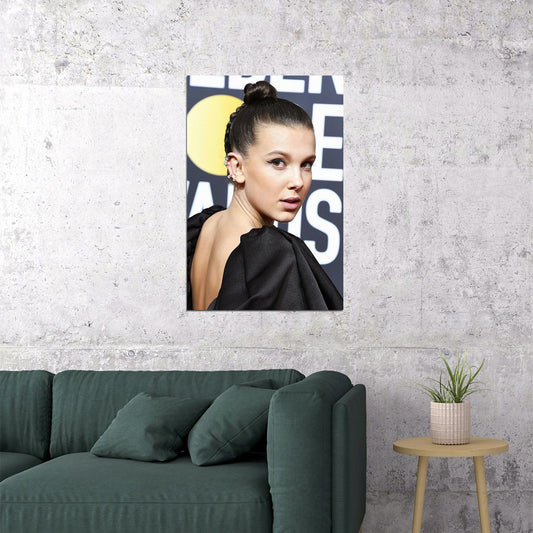 Millie Bobby Brown Celebrity Cinema Actress Star Poster Wall Art Print Home Wall Decor - xonomax
