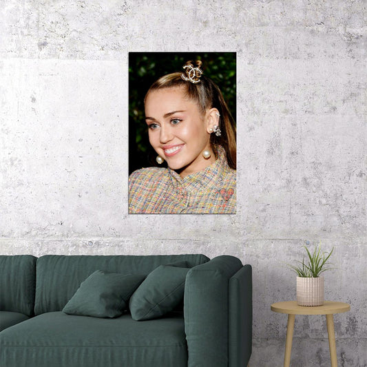 Miley Cyrus Singer Concerts Cinema Actor Star Poster Wall Art Print Home Wall Decor - xonomax