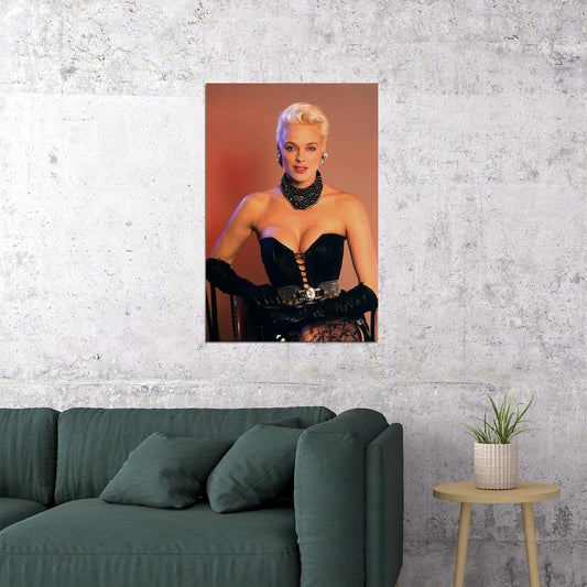 Brigitte Nielsen Vintage Model Actor Idol Poster Wall Art Print Home Wall Decor - xonomax
