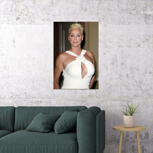 Brigitte Nielsen Vintage Model Actor Star Poster Wall Art Print Home Wall Decor - xonomax
