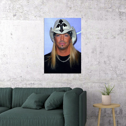 Bret Michaels Vintage Rock Music Singer Idol Poster Wall Art Print Home Wall Decor - xonomax