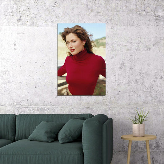 Carre Otis Vintage Movie Actor Model Star Poster Wall Art Print Home Wall Decor - xonomax