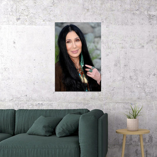 Cher 80s 90s Vintage Music Singer Actor Star Poster Wall Art Print Home Wall Decor - xonomax