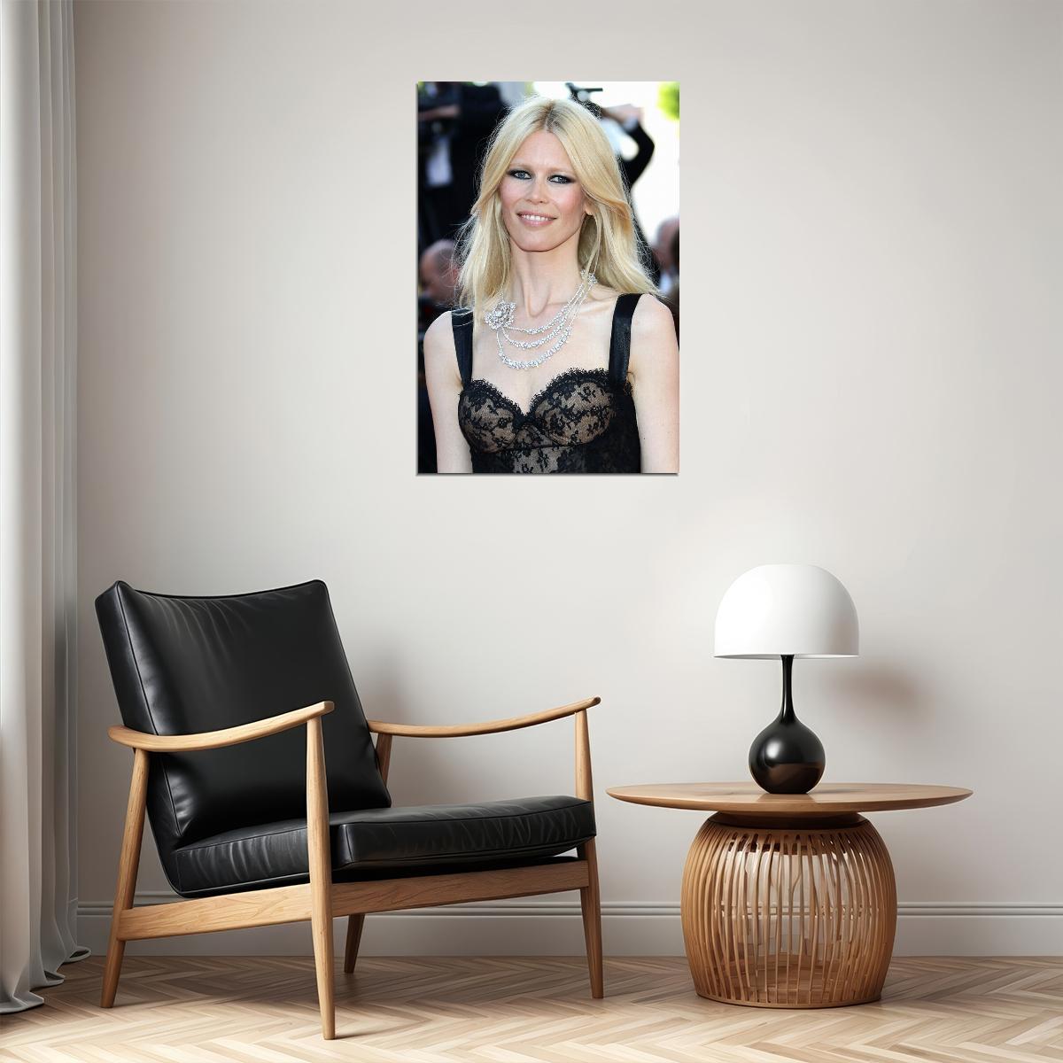 Claudia Schiffer Model Actress Star Poster Wall Art Print Home Wall Decor - xonomax
