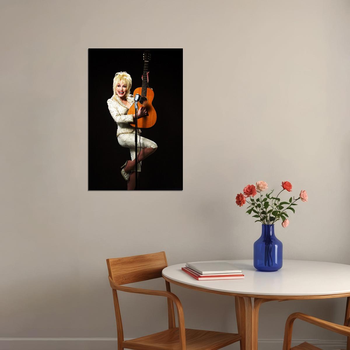 Dolly Parton Pop Music Singer Idol Poster Wall Art Print Home Wall Decor - xonomax