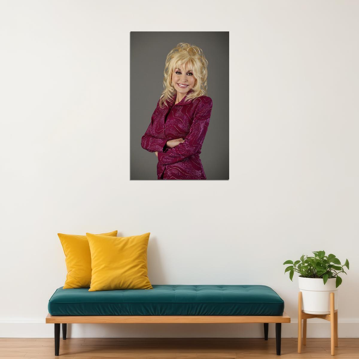Dolly Parton Pop Music Singer Star Poster Wall Art Print Home Wall Decor - xonomax