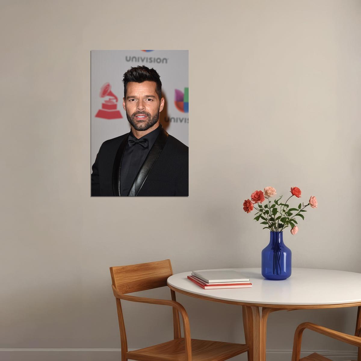 Ricky Martin Singer Music Actor Star Poster Wall Art Print Home Wall Decor