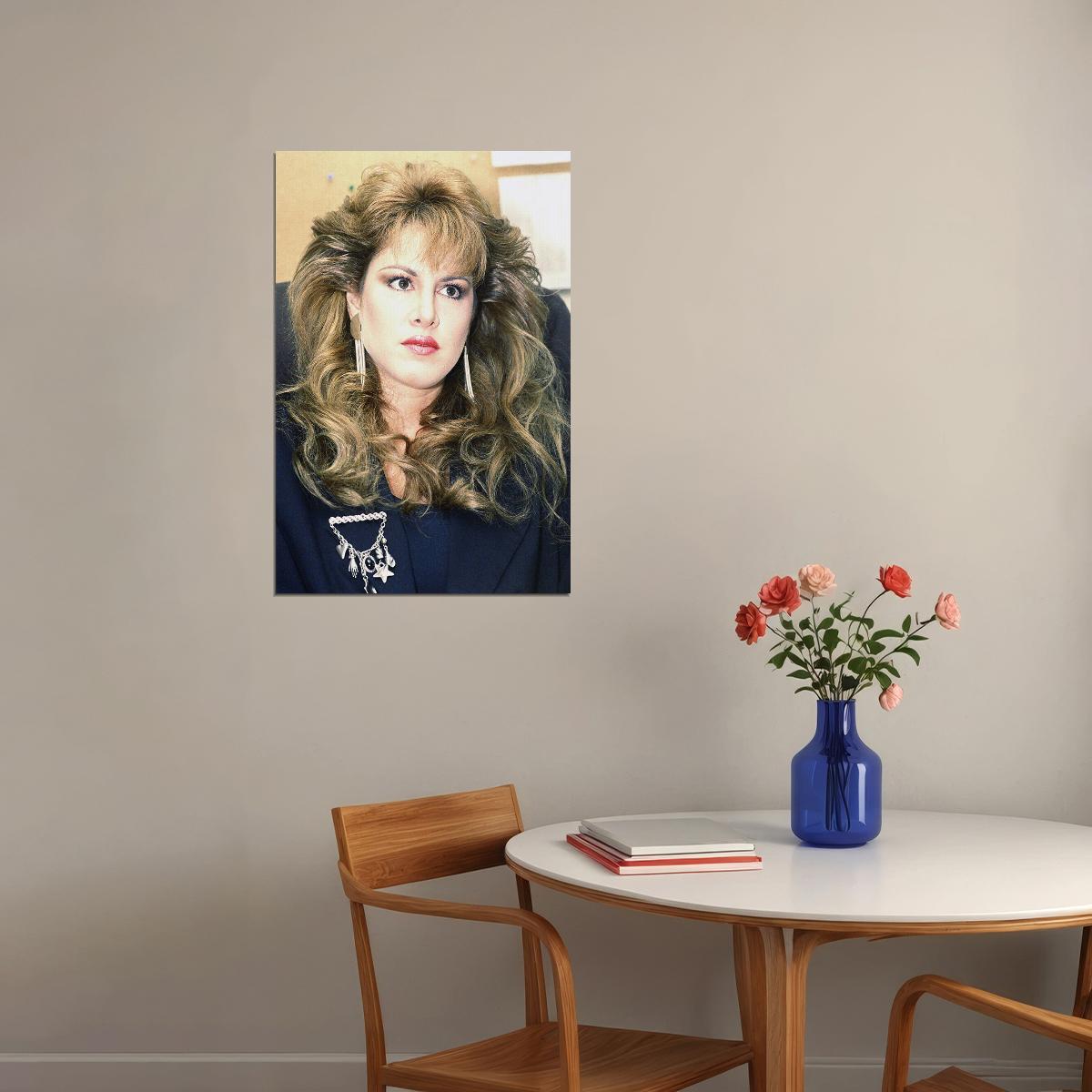 Jessica Hann 80s 90s Actor Model Star Poster Wall Art Print Home Wall Decor