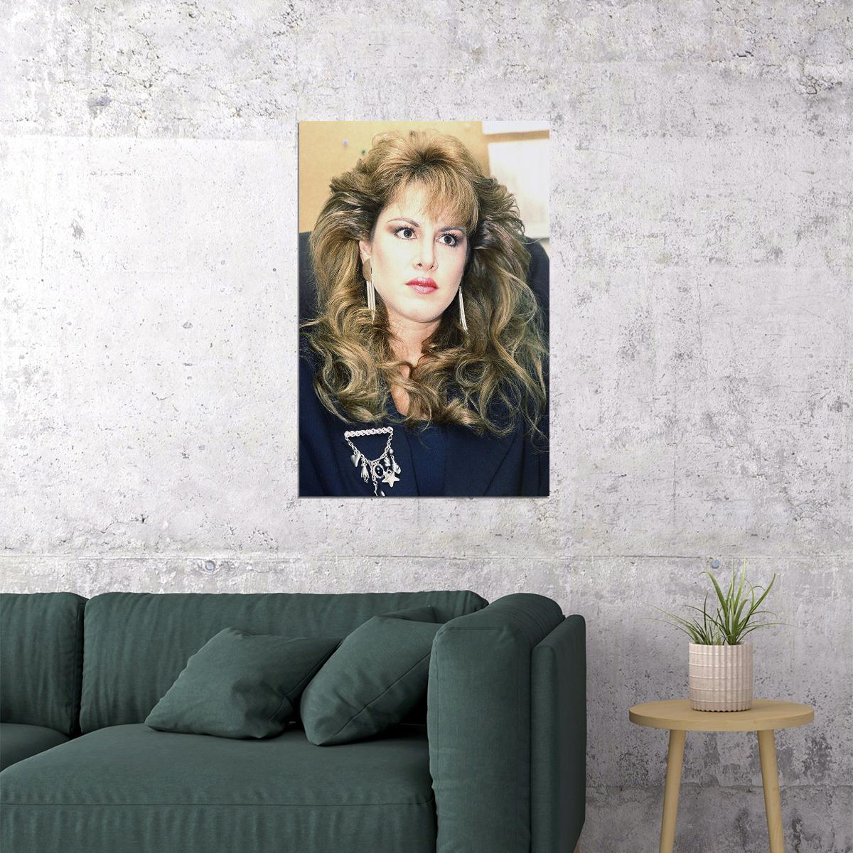 Jessica Hann 80s 90s Actor Model Star Poster Wall Art Print Home Wall Decor