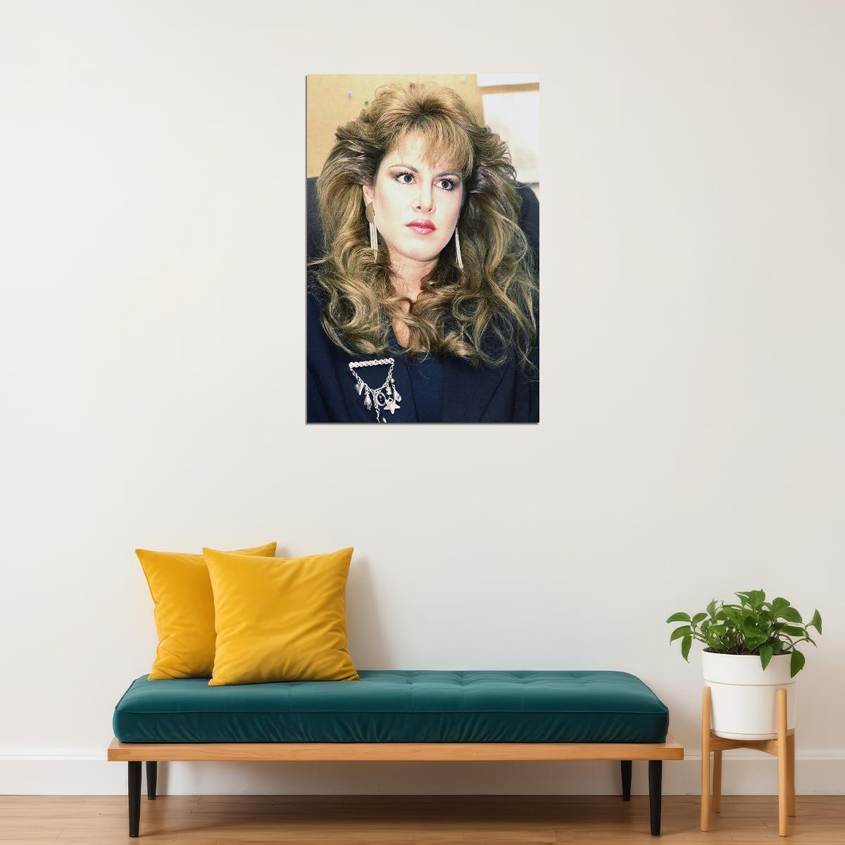 Jessica Hann 80s 90s Actor Model Star Poster Wall Art Print Home Wall Decor