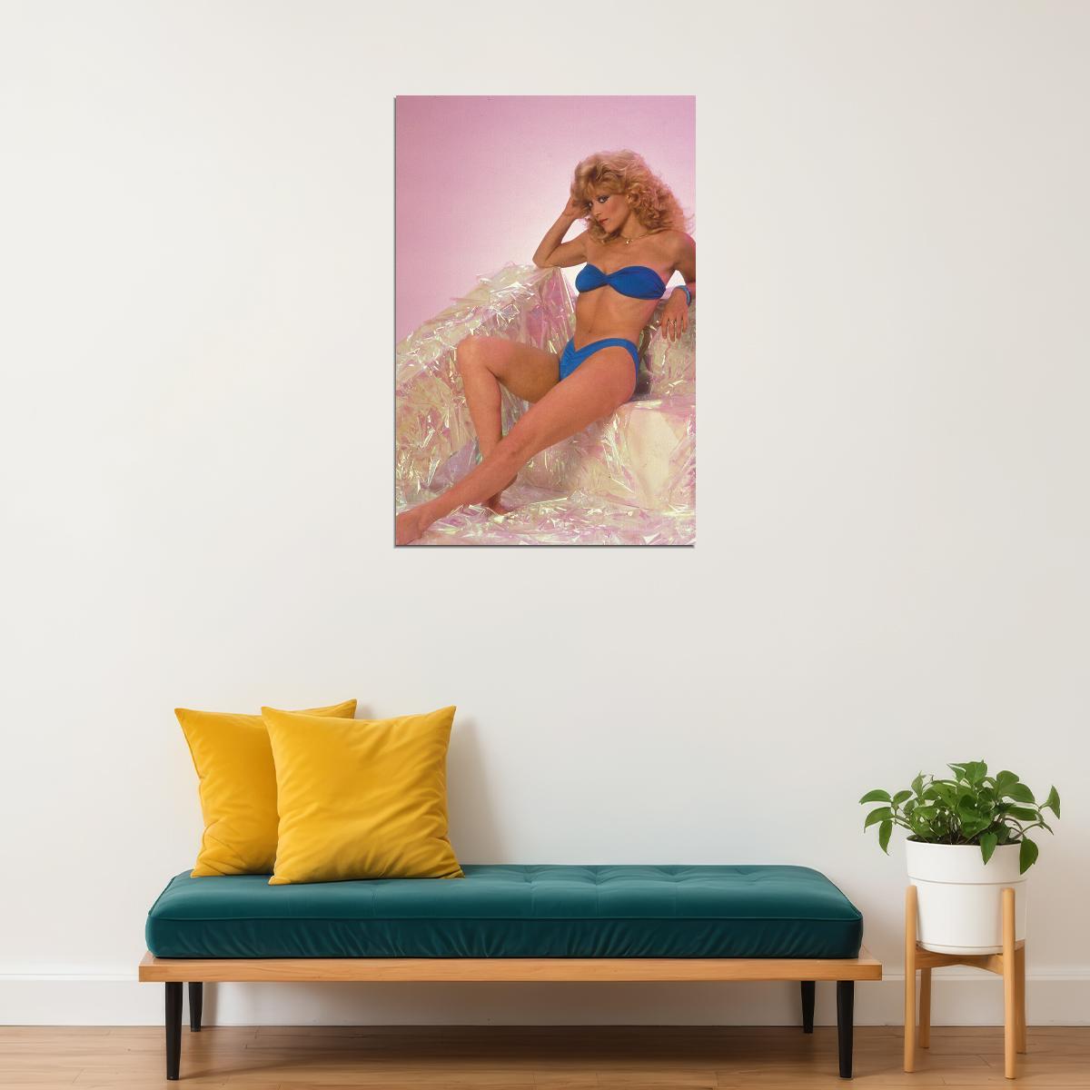 Judy Landers 80s 90s Movie Actor Idol Poster Wall Art Print Home Wall Decor