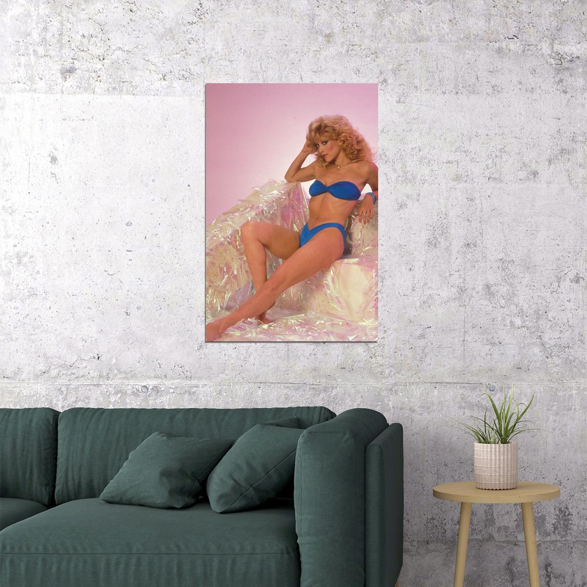 Judy Landers 80s 90s Movie Actor Idol Poster Wall Art Print Home Wall Decor