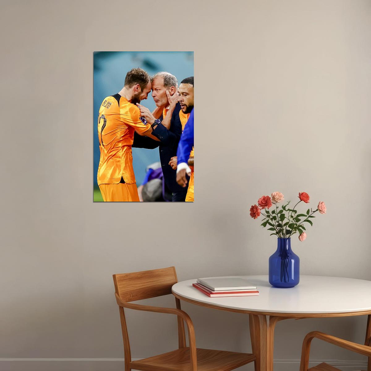 Daley Blind Danny Blind Netherlands World Cup Poster Wall Art Print Home Wall Decor - xonomax