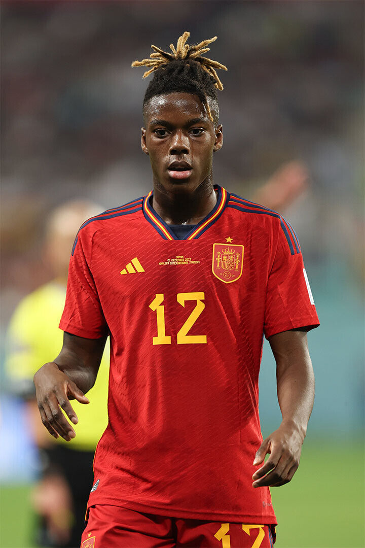 Nico Williams Spain National Team World Cup Poster Wall Art Print Home Wall Decor - xonomax