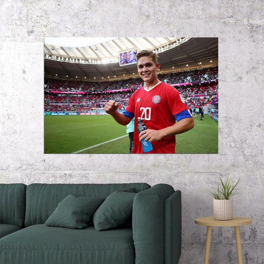 Brandon Aguilera Costa Rica National World Cup Poster Wall Art Print Home Wall Decor - xonomax