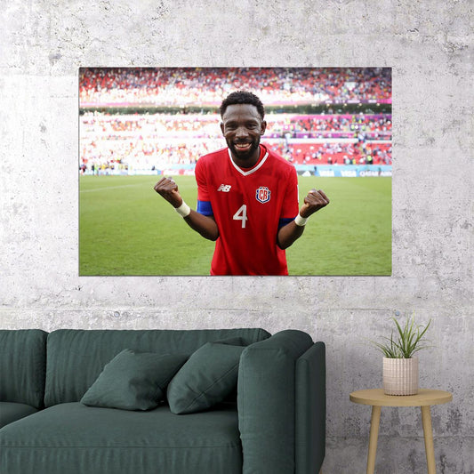 Keysher Fuller Goal Celebration Costa Rica World Cup Poster Wall Art Print Home Wall Decor - xonomax