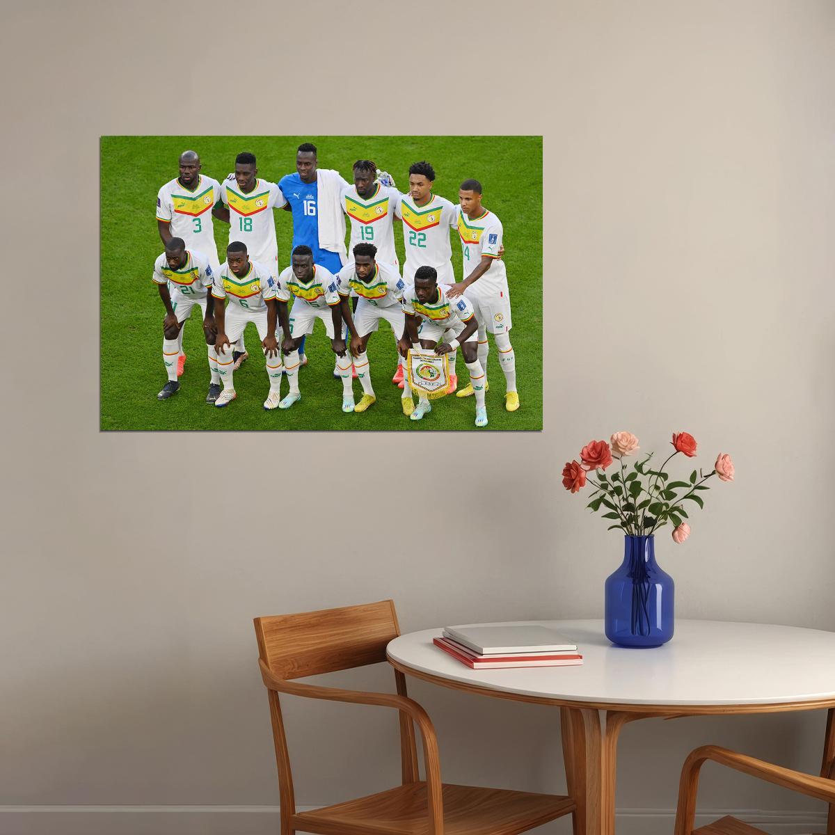 Senegal National Team Fans World Cup Poster Wall Art Print Home Wall Decor