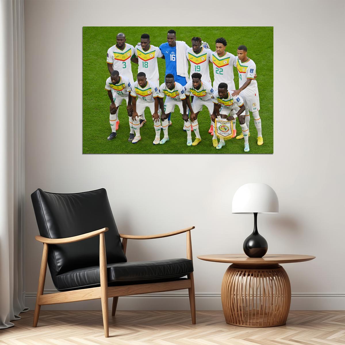 Senegal National Team Fans World Cup Poster Wall Art Print Home Wall Decor