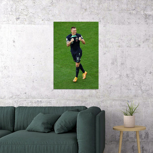 Mitchell Duke Australia National Team World Cup Poster Wall Art Print Home Wall Decor - xonomax