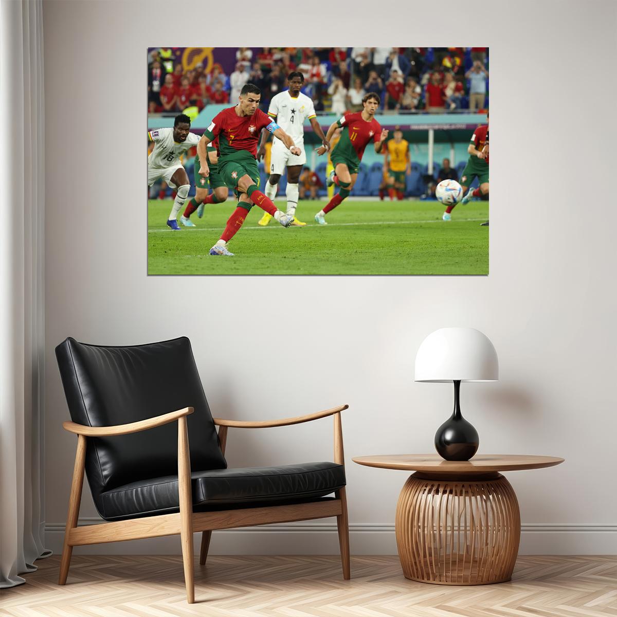Cristiano Ronaldo Portugal National Team Fans Poster Wall Art Print Home Wall Decor - xonomax