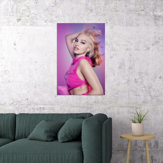 Mabel British Singer About Last Night Music Album Poster Wall Art Print Home Wall Decor - xonomax