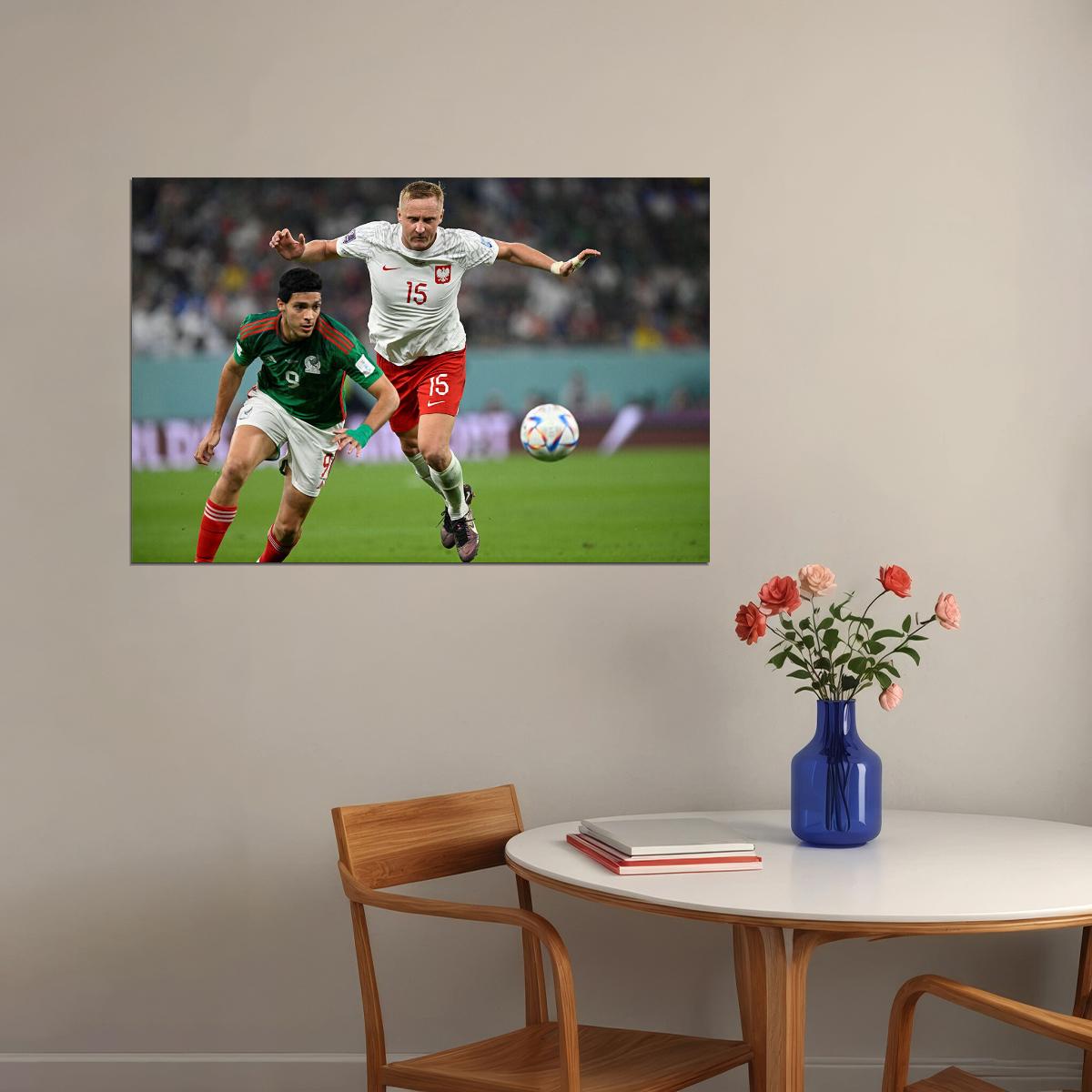 Raul Jimenez Mexico National Team World Soccer Fans Poster Wall Art Print Home Wall Decor - xonomax