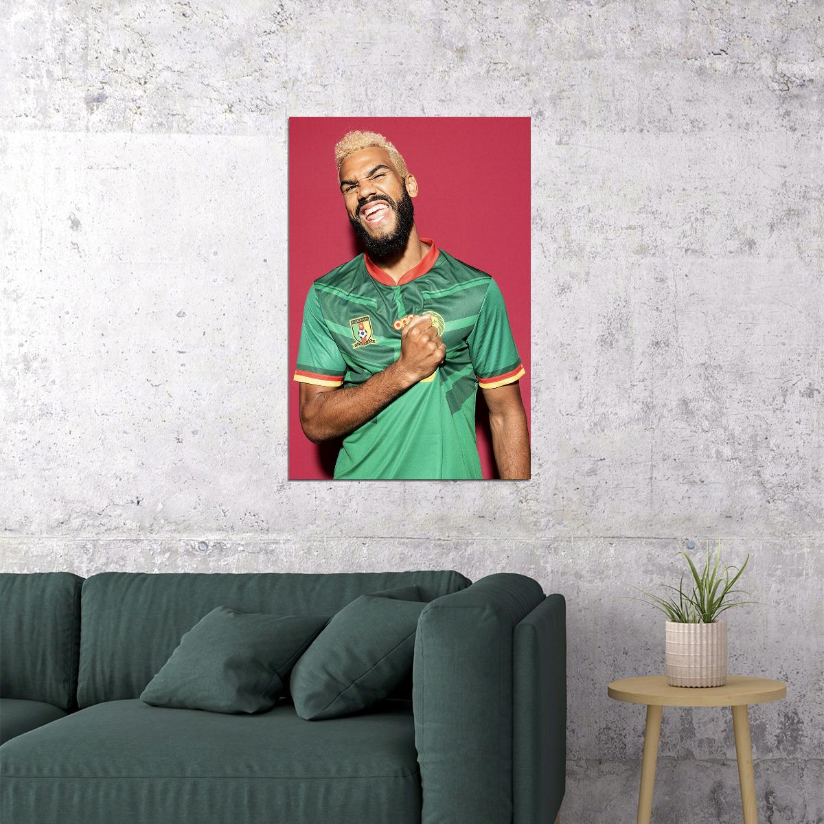 Eric Maxim Choupo-moting Cameroon World Soccer 2022 Poster Wall Art Print Home Wall Decor - xonomax