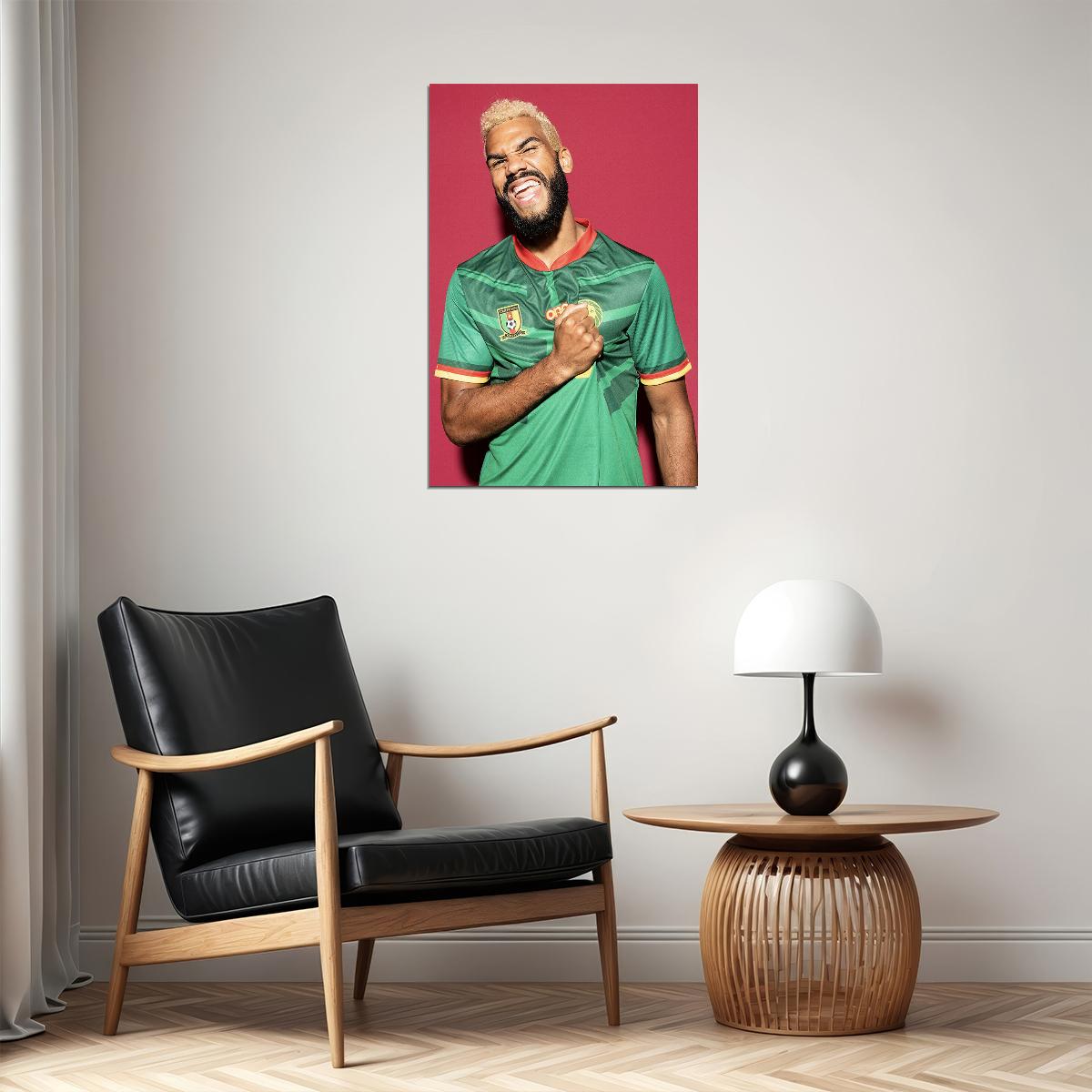 Eric Maxim Choupo-moting Cameroon World Soccer 2022 Poster Wall Art Print Home Wall Decor - xonomax