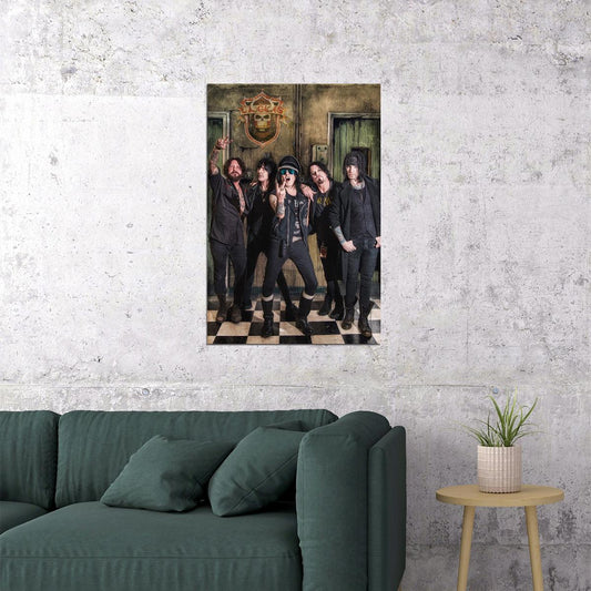 La Guns 80s 90s Vintage Music Singer Star Poster Wall Art Print Home Wall Decor - xonomax