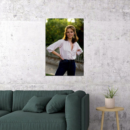 Lea Thompson 80s 90s Vintage Movie Actor Idol Poster Wall Art Print Home Wall Decor - xonomax
