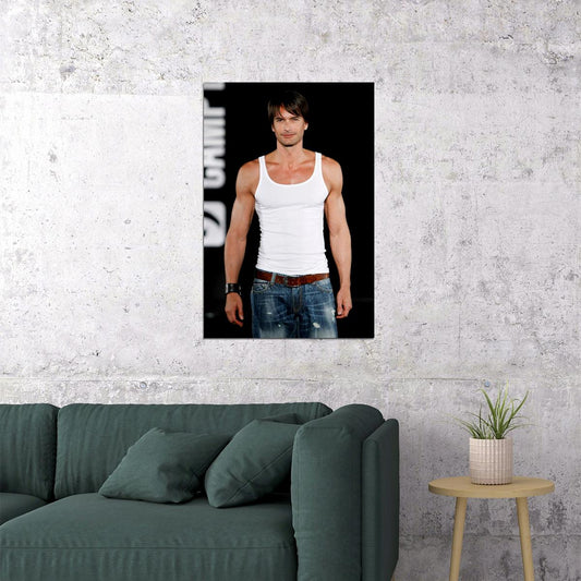 Marcus Schenkenberg Vintage Movie Actor Star Poster Wall Art Print Home Wall Decor - xonomax