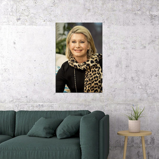 Olivia Newton John Vintage Singer Actor Star Poster Wall Art Print Home Wall Decor - xonomax