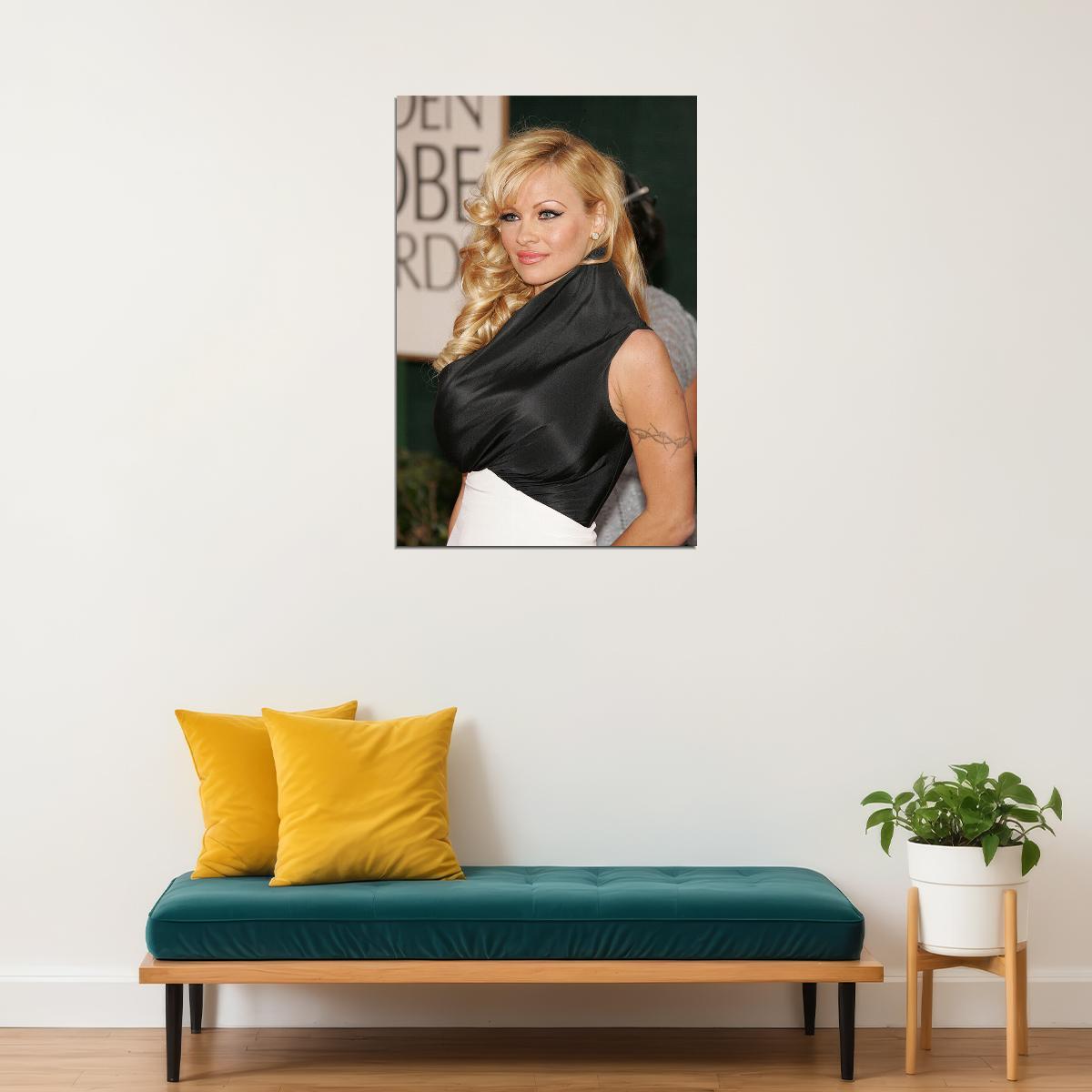 Pamela Anderson 80s 90s Actor Producer Idol Poster Wall Art Print Home Wall Decor - xonomax