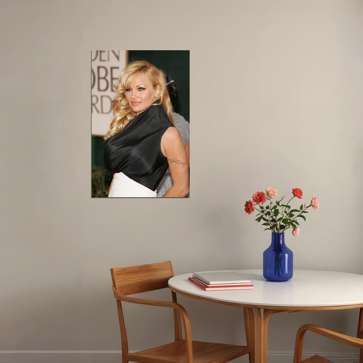 Pamela Anderson 80s 90s Actor Producer Idol Poster Wall Art Print Home Wall Decor - xonomax