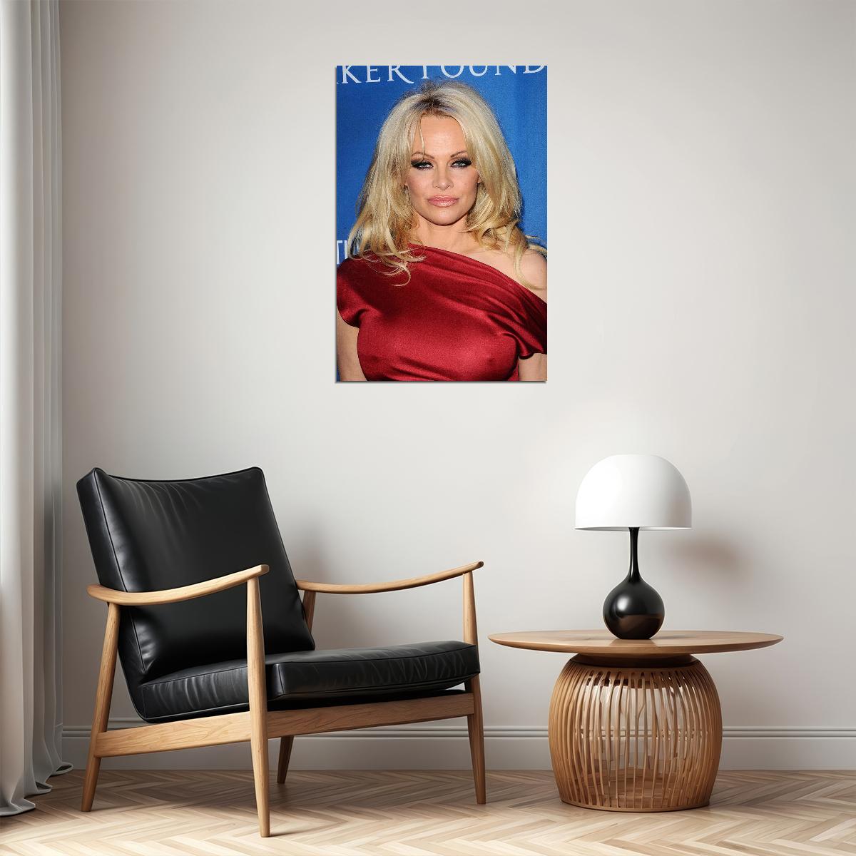 Pamela Anderson 80s 90s Actor Producer Star Poster Wall Art Print Home Wall Decor - xonomax