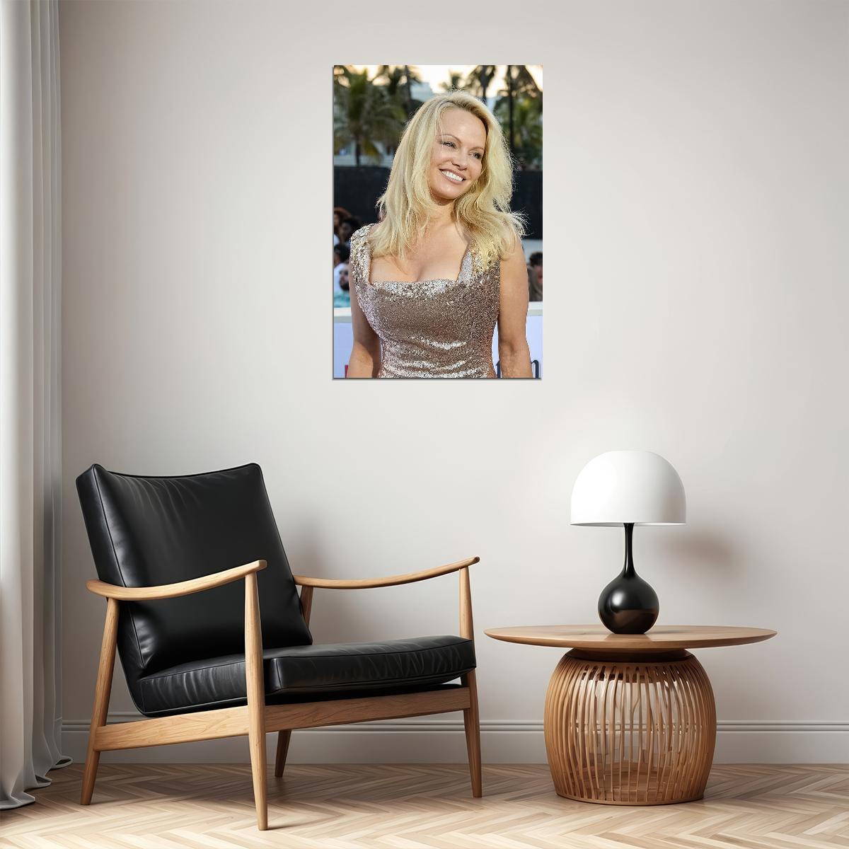 Pamela Anderson 80s 90s Actress Producer Idol Poster Wall Art Print Home Wall Decor - xonomax