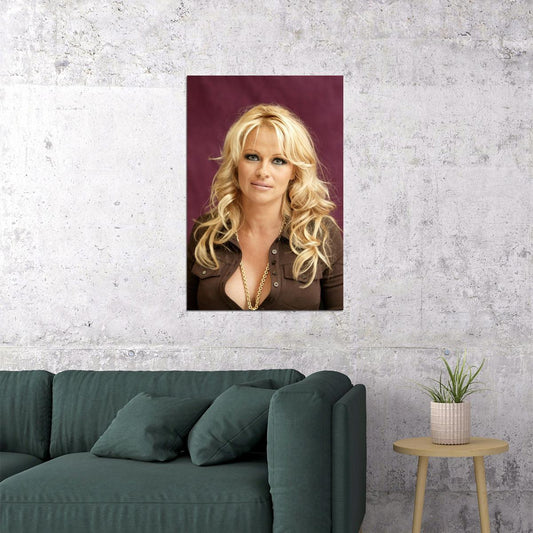 Pamela Anderson 80s 90s Actress Producer Star Poster Wall Art Print Home Wall Decor - xonomax
