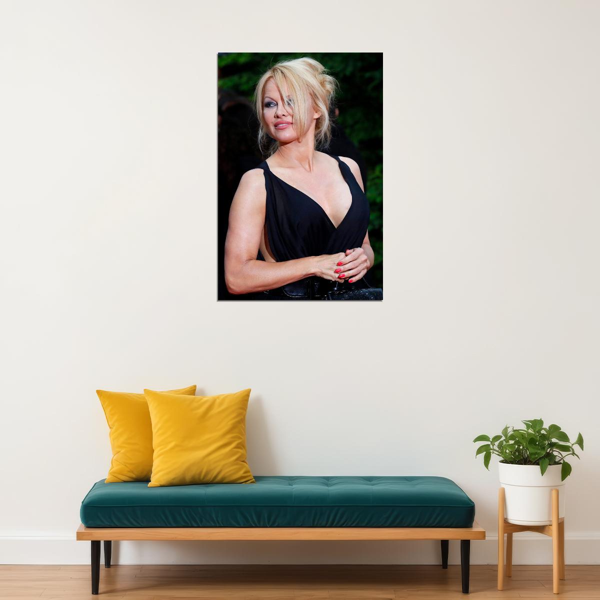 Pamela Anderson 80s 90s Actress Model Idol Poster Wall Art Print Home Wall Decor - xonomax