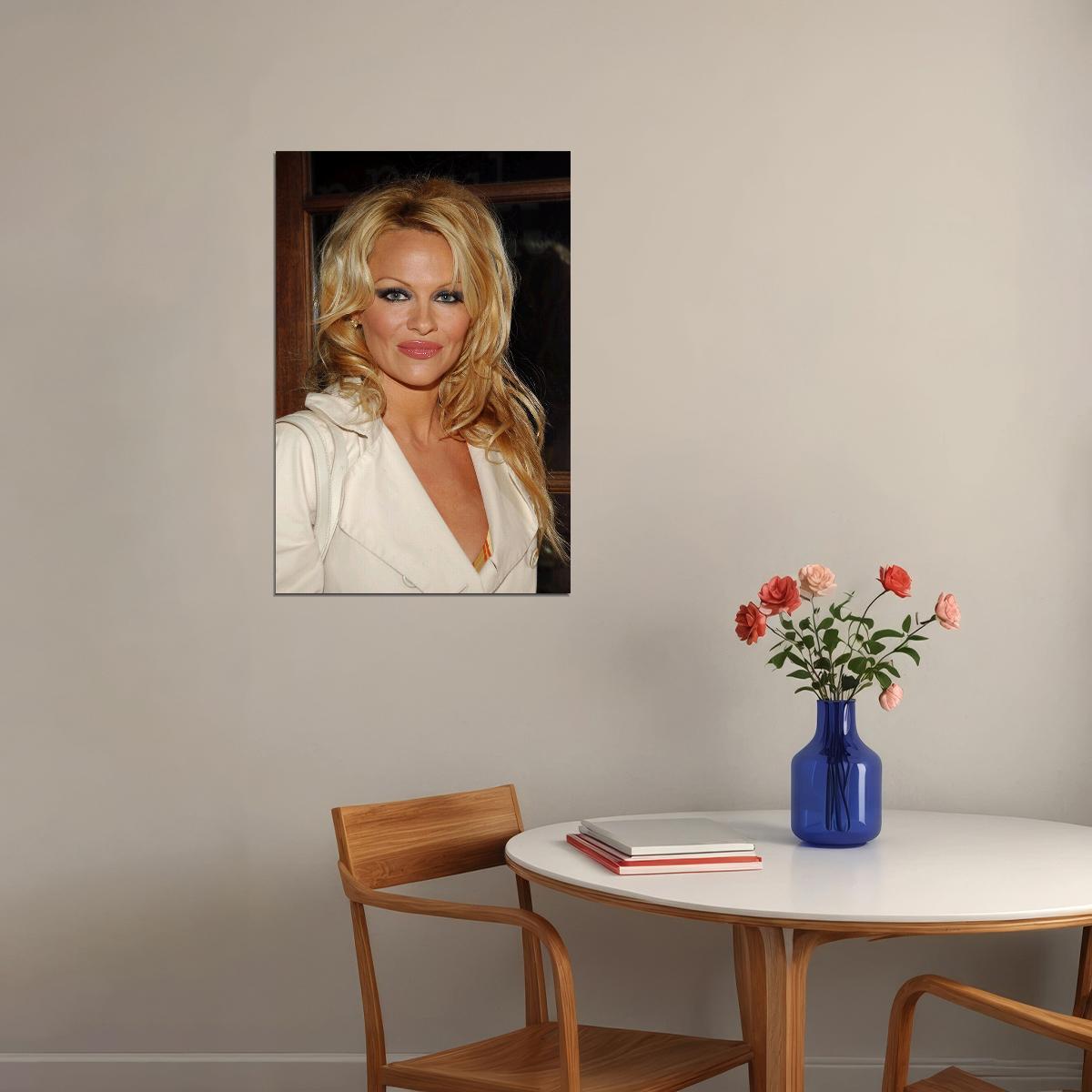 Pamela Anderson 80s 90s Actress Model Star Poster Wall Art Print Home Wall Decor - xonomax