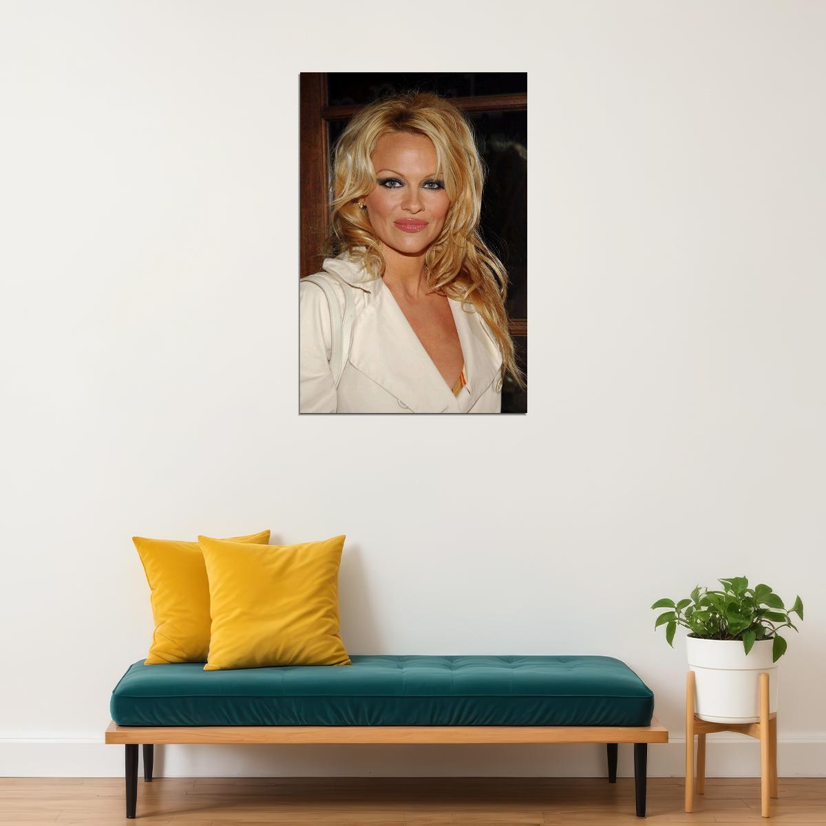 Pamela Anderson 80s 90s Actress Model Star Poster Wall Art Print Home Wall Decor - xonomax